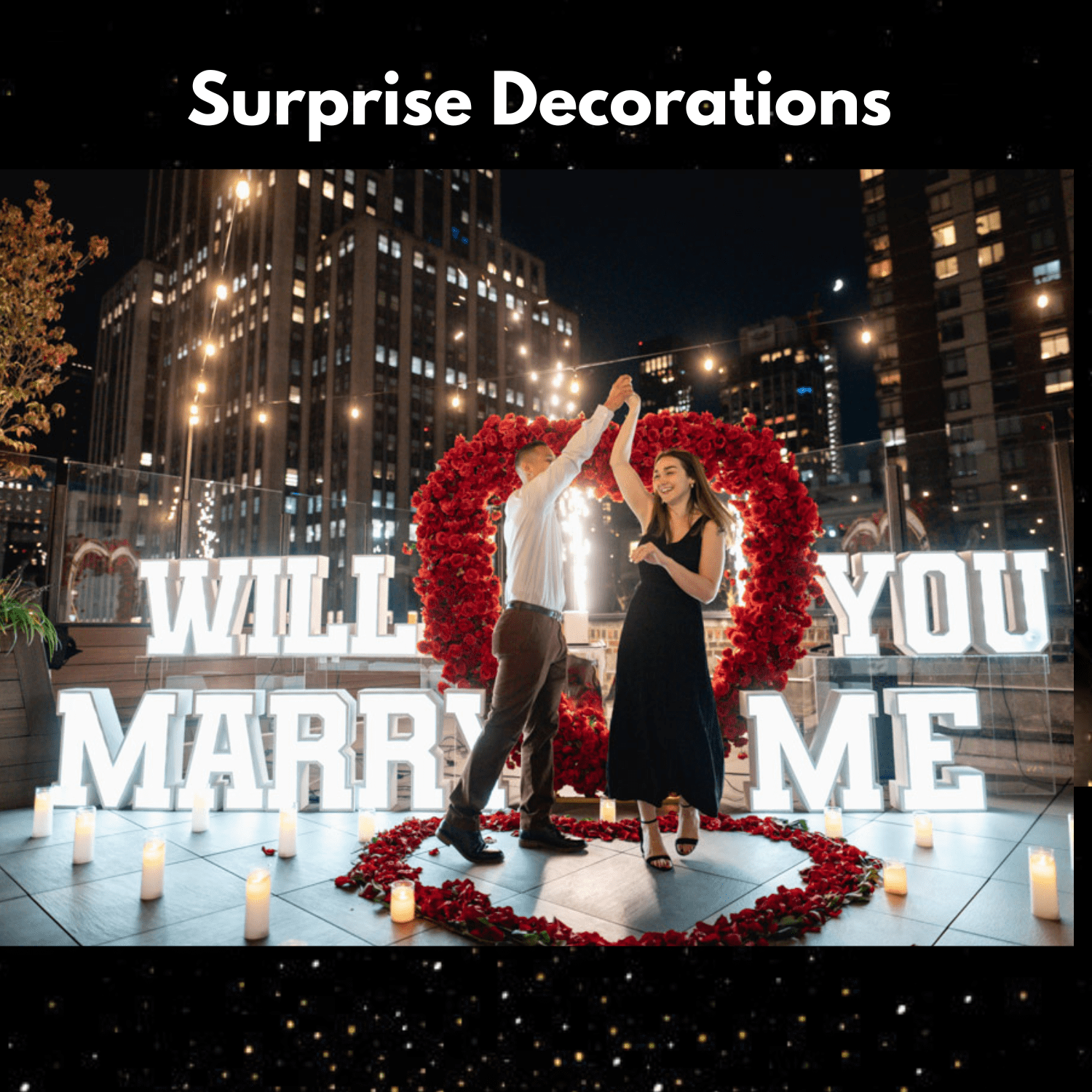 Will you marry me decor