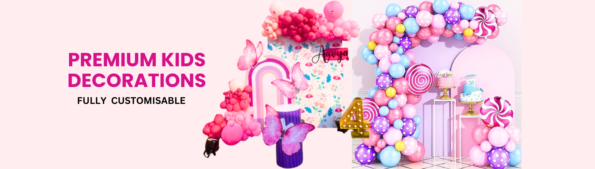 Kids birthday party decor
