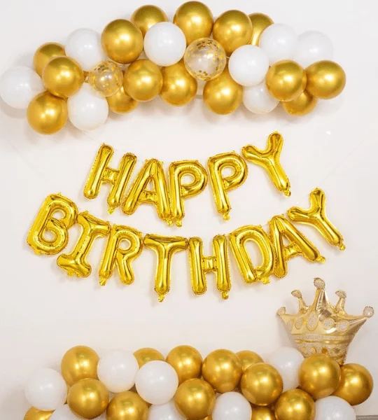 balloon arch birthday decoration