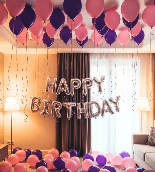 simple birthday decoration near me