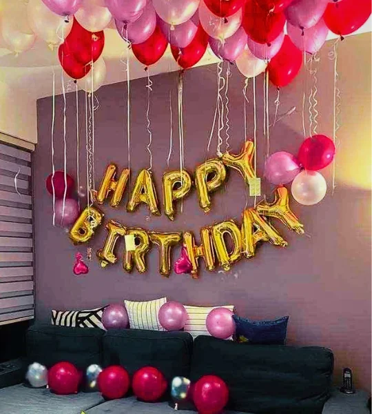 Simple Birthday decoration at home