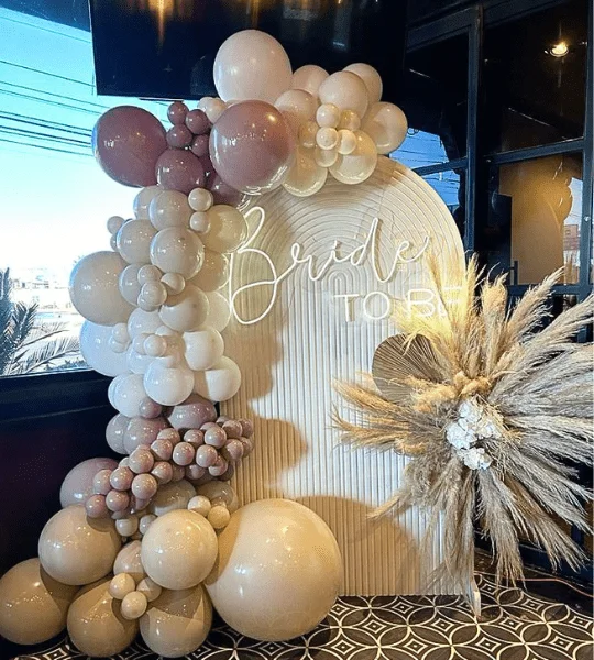 premium bride to be backdrop